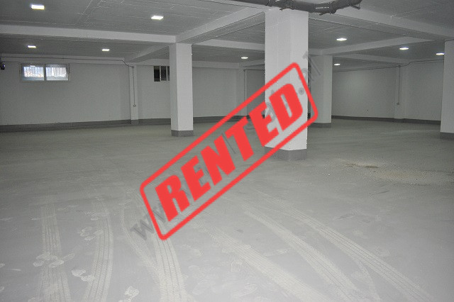 Warehouse for rent on 5 Maji street in Tirana, Albania.